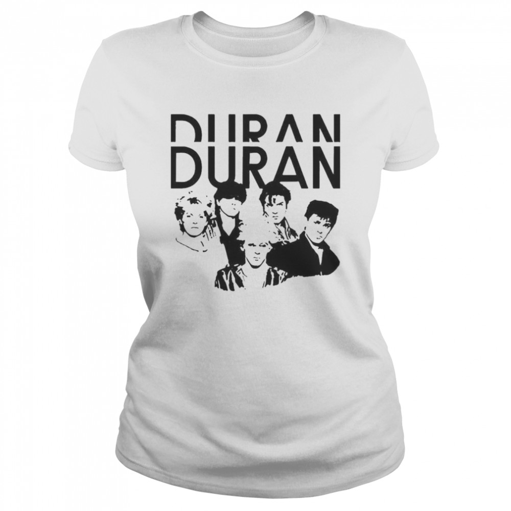 Band Duran Duran Art  Classic Women's T-shirt