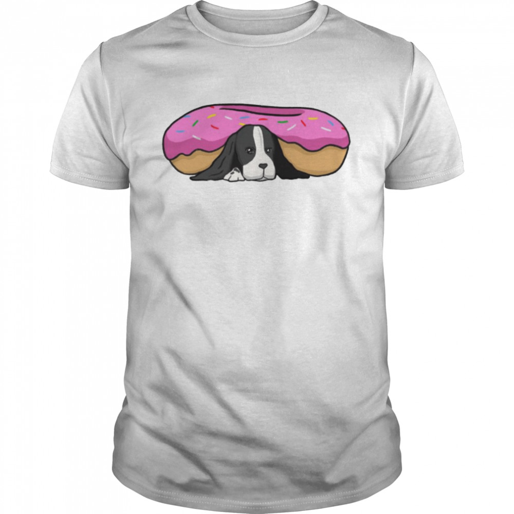 Beagle Beagle On Donut Husky Donut shirt Classic Men's T-shirt