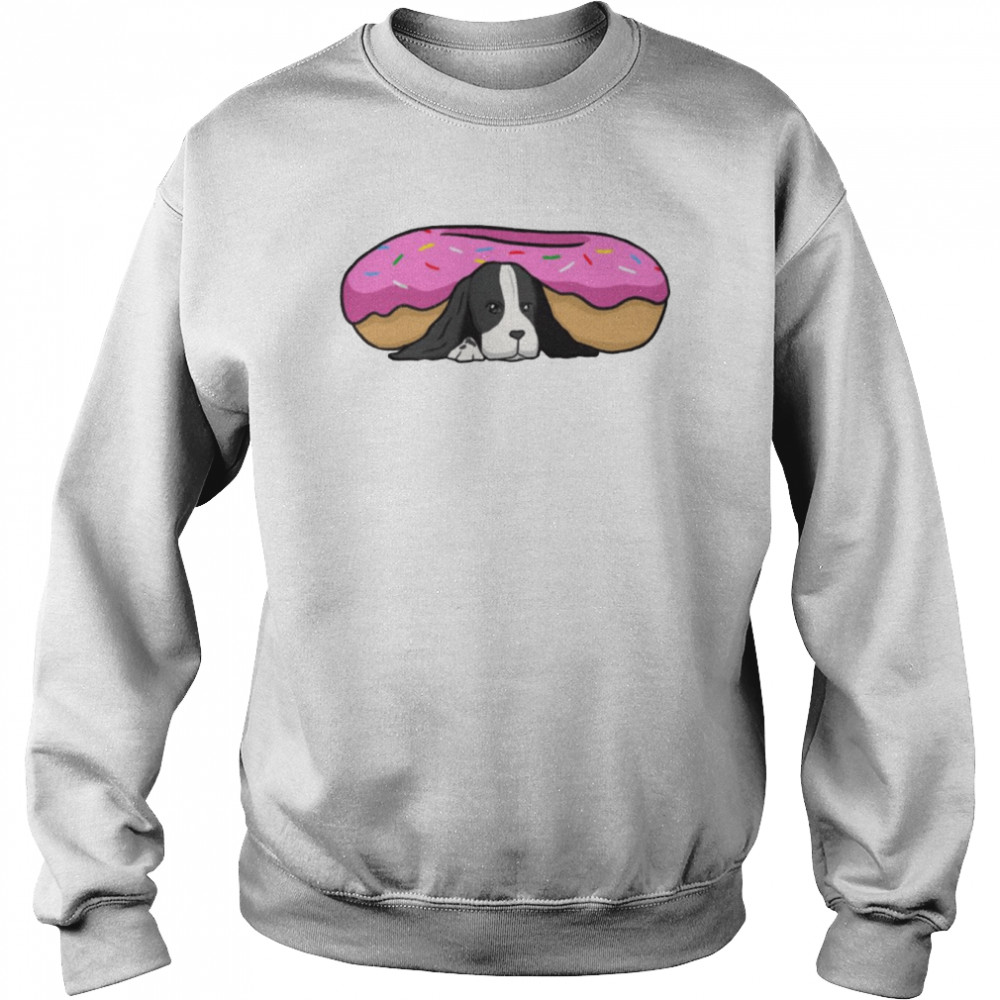 Beagle Beagle On Donut Husky Donut shirt Unisex Sweatshirt