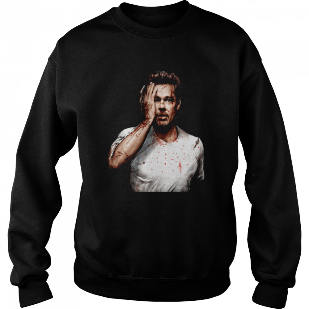 Brad Pitt Bullet Train Movie 2022 shirt Unisex Sweatshirt