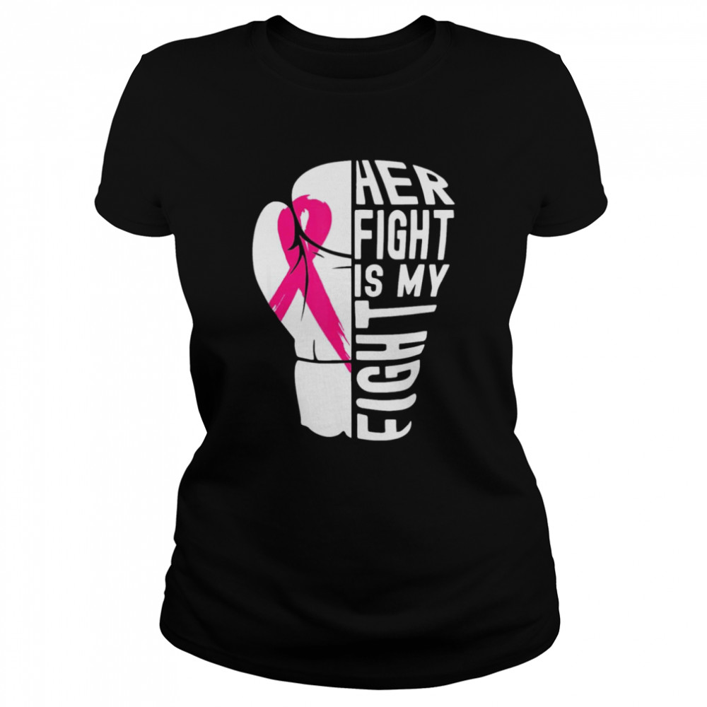 Breast Cancer Awareness Husband Support Squad T- Classic Women's T-shirt