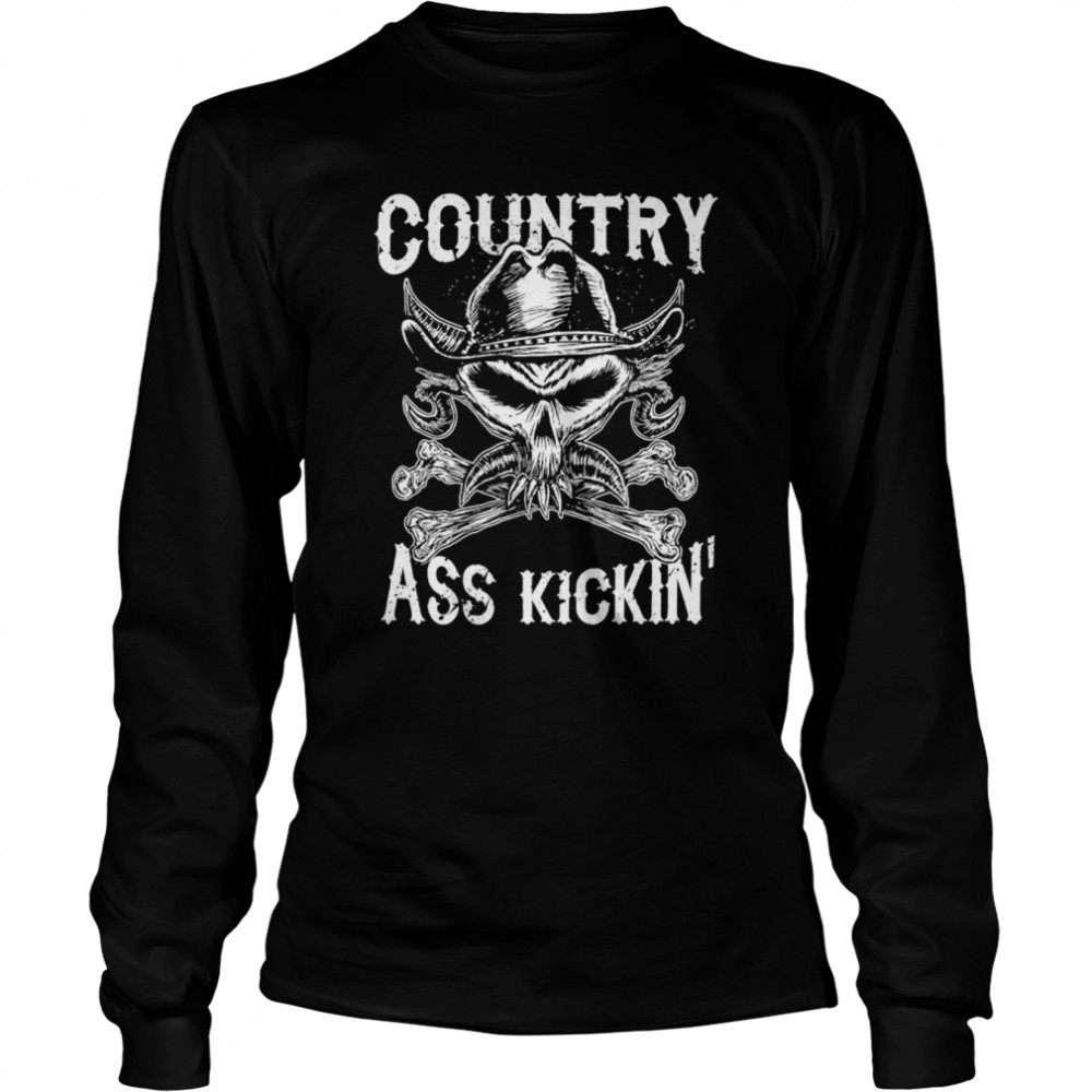 Brock Lesnar Country Ass Kickin’ shirt Long Sleeved T-shirt