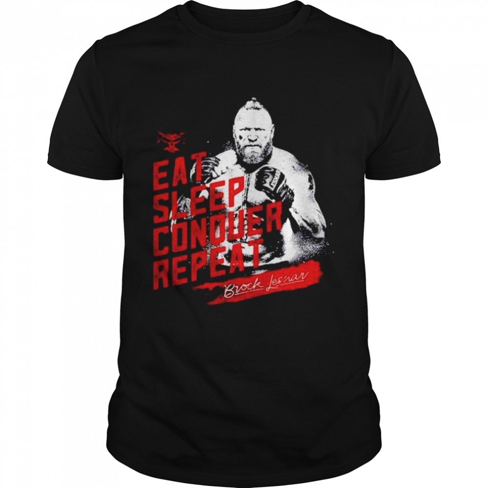 Brock Lesnar Eat Sleep Conquer Repeat shirt Classic Men's T-shirt