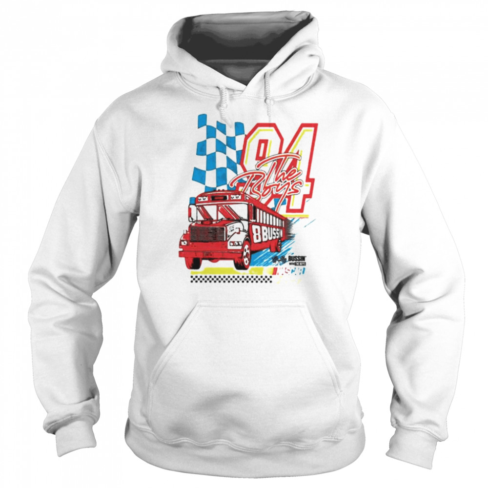 Bussin With The Boys X Nascar shirt Unisex Hoodie