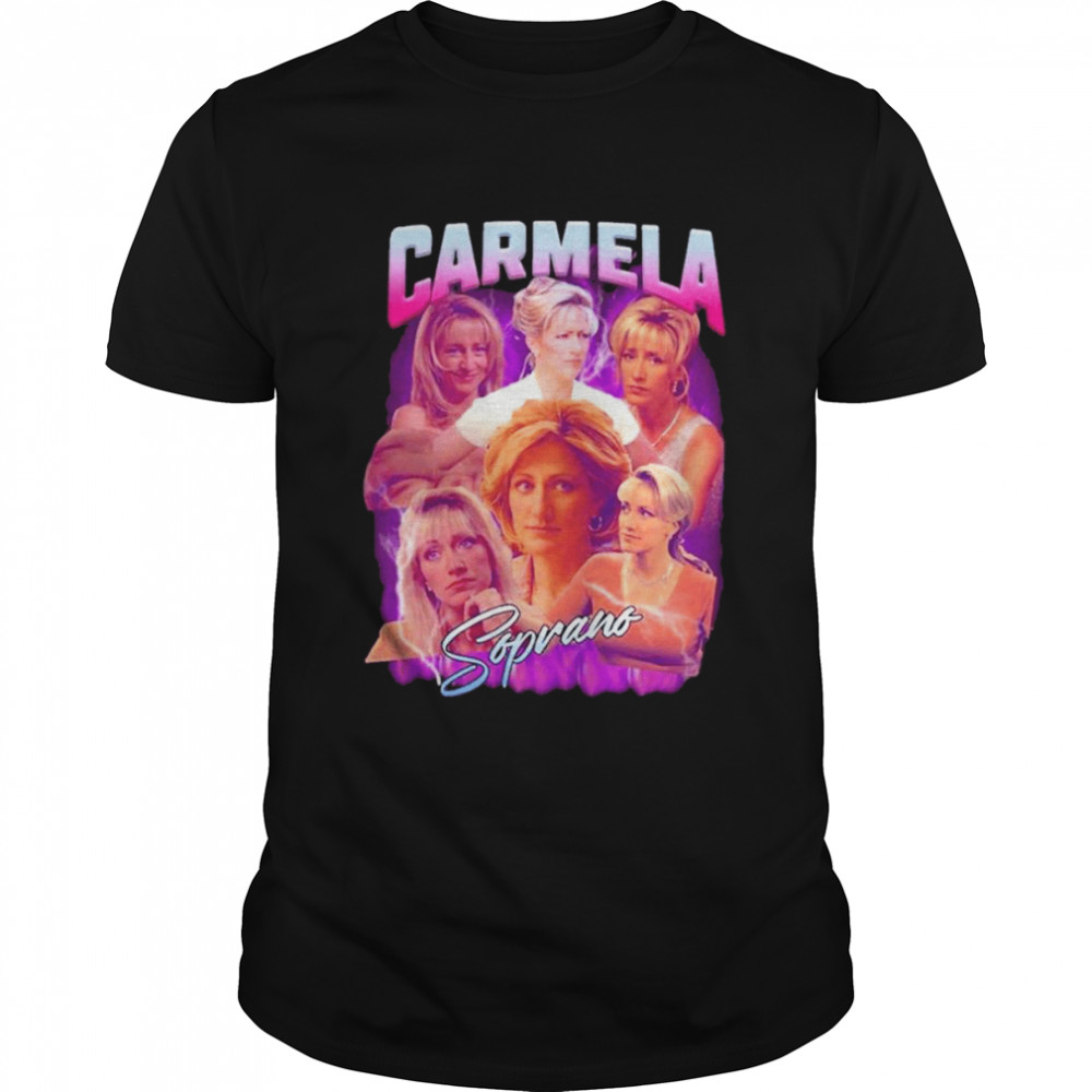 Carmela Soprano Shirt Edie Falco Homage shirt