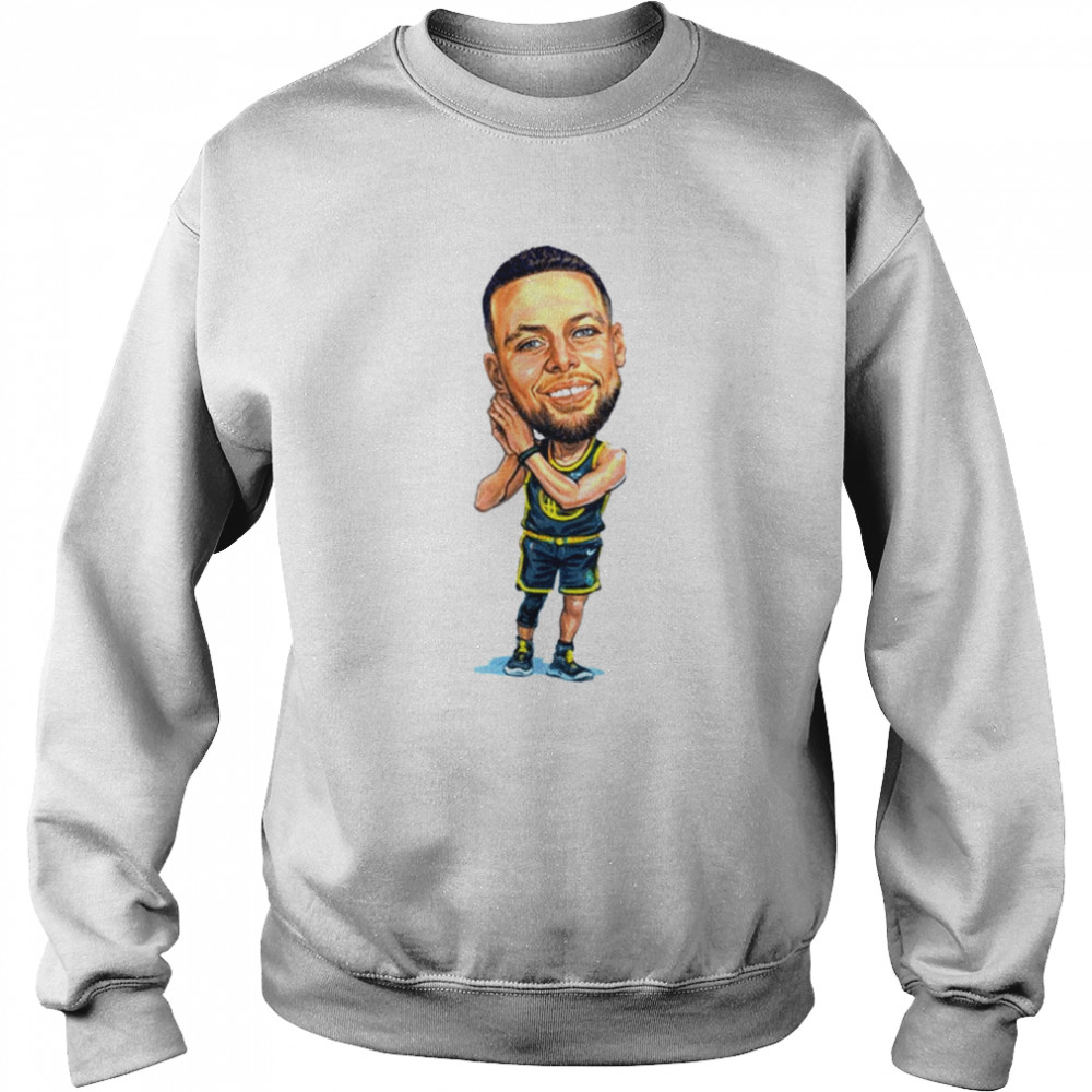 Cartoon Art Steph Curry Mpv Finals 2022 Basketball shirt Unisex Sweatshirt