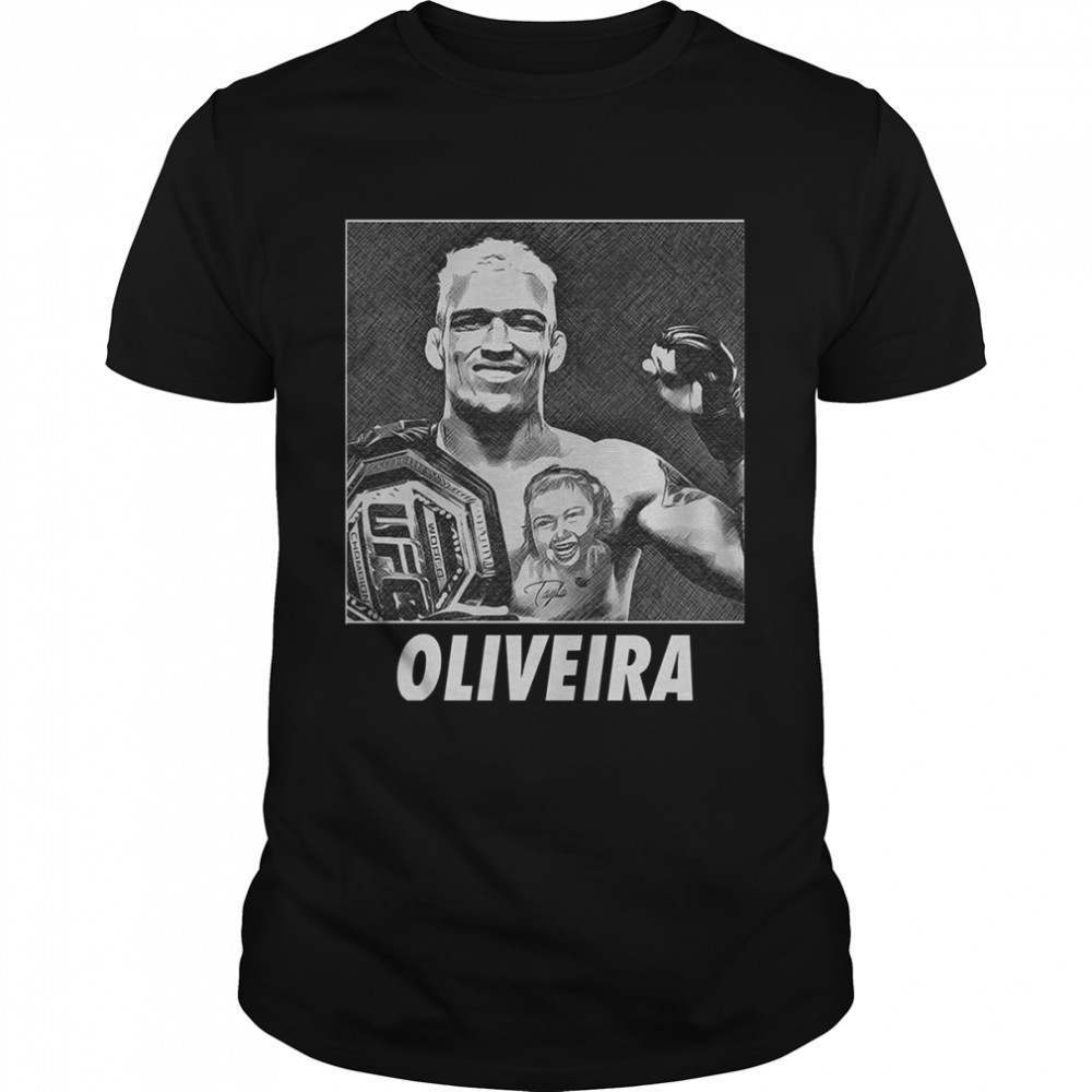 Charles Oliveira 90s Vintage Style Boxing shirt Classic Men's T-shirt