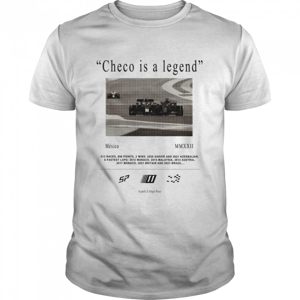 Checo Is A Legend Miamigp F1 Racing shirt