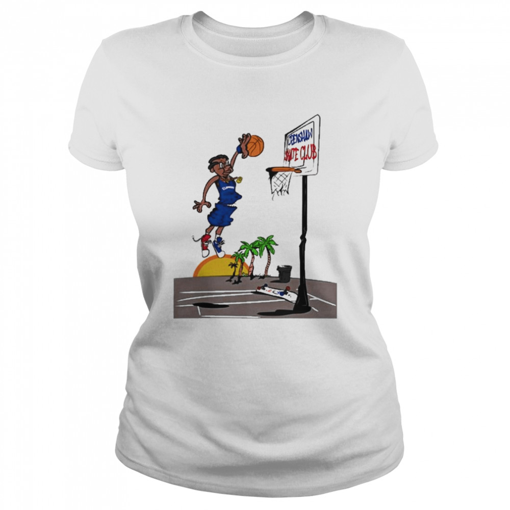 Clippers X Crenshaw Skate Club T  Classic Women's T-shirt