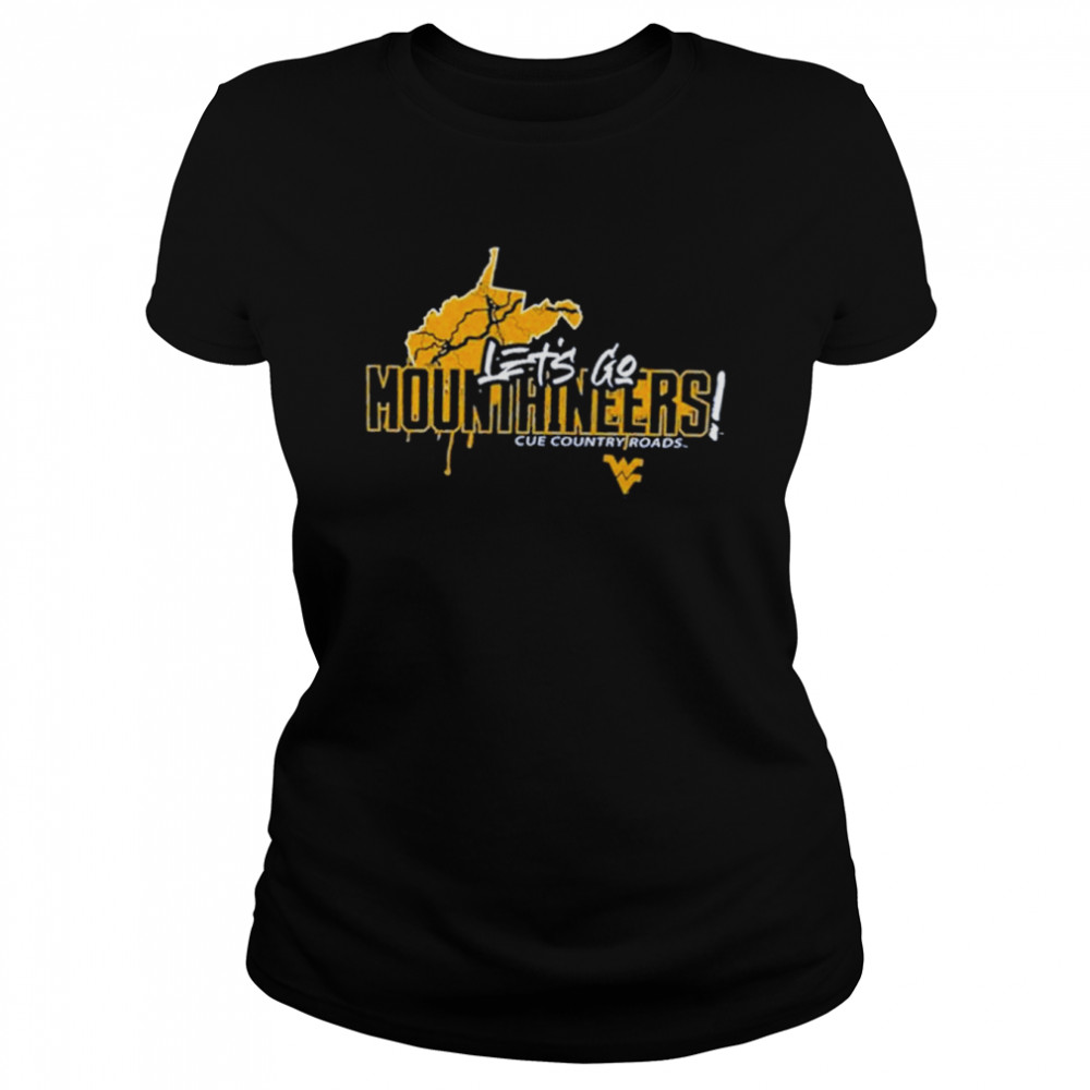 Colosseum Youth West Virginia Mountaineers Blue 2022 Fan T- Classic Women's T-shirt