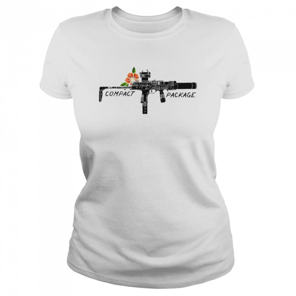 Compact Package guns shirt Classic Women's T-shirt