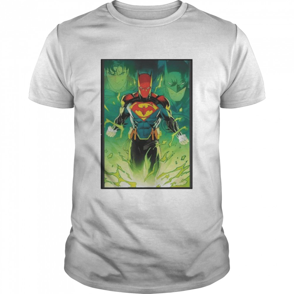 Dc comics superman x batman superpowers art shirt