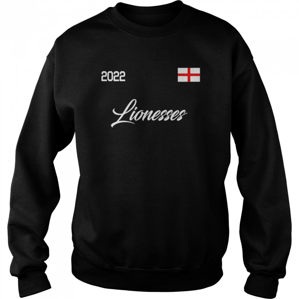 England Euro 2022 Lionesses Football T-shirt Unisex Sweatshirt