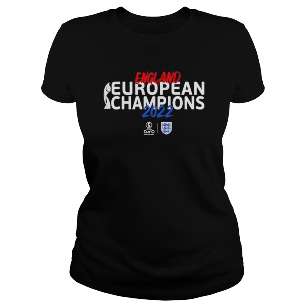 England Fa Uefa Womens Euros European Champions 2022 T-shirt Classic Women's T-shirt