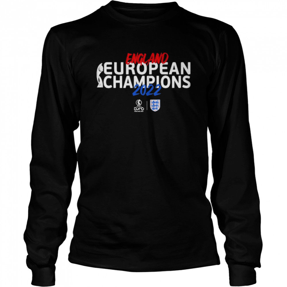England Fa Uefa Womens Euros European Champions 2022 T-shirt Long Sleeved T-shirt