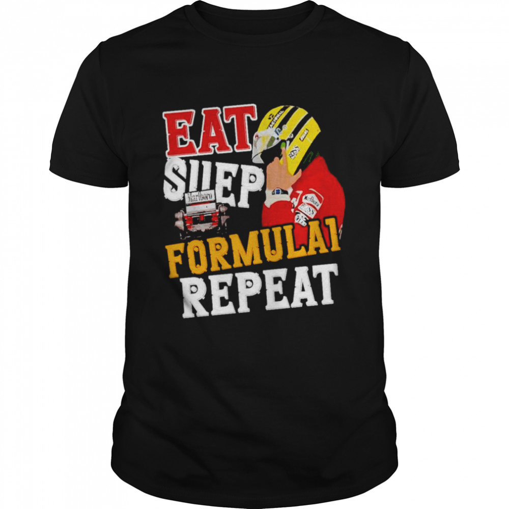 F1 Eat Sllep Formula Repeat shirt Classic Men's T-shirt