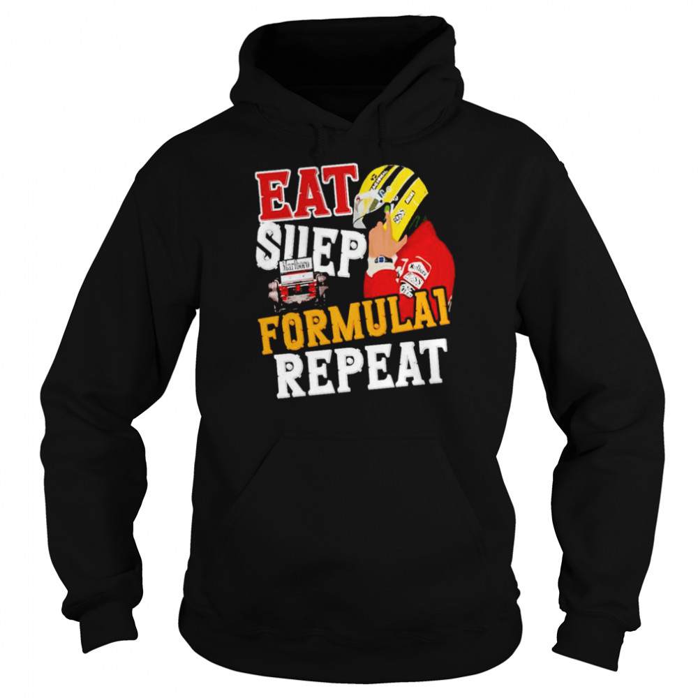 F1 Eat Sllep Formula Repeat shirt Unisex Hoodie