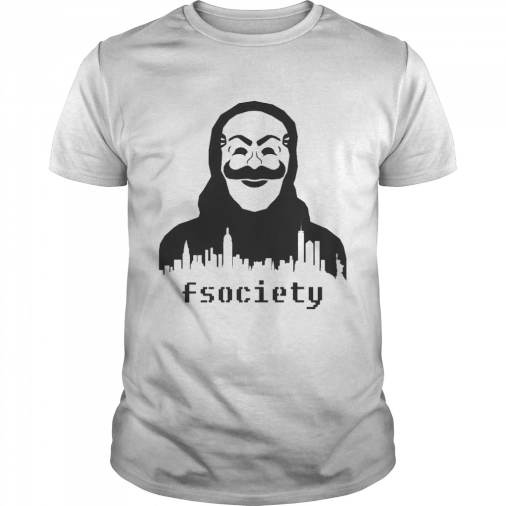 Fsociety Mask Mr Robot  Classic Men's T-shirt