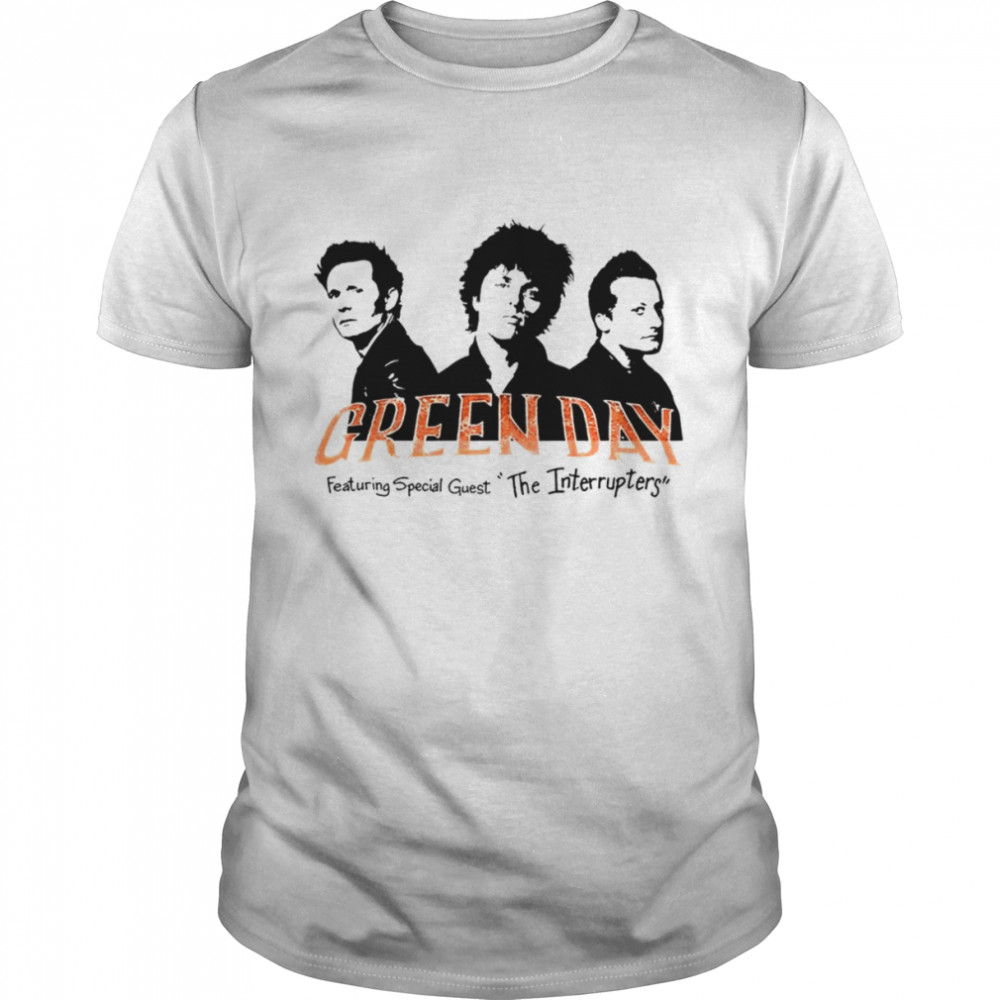 Green Day Band Graphic The Interrupters shirt