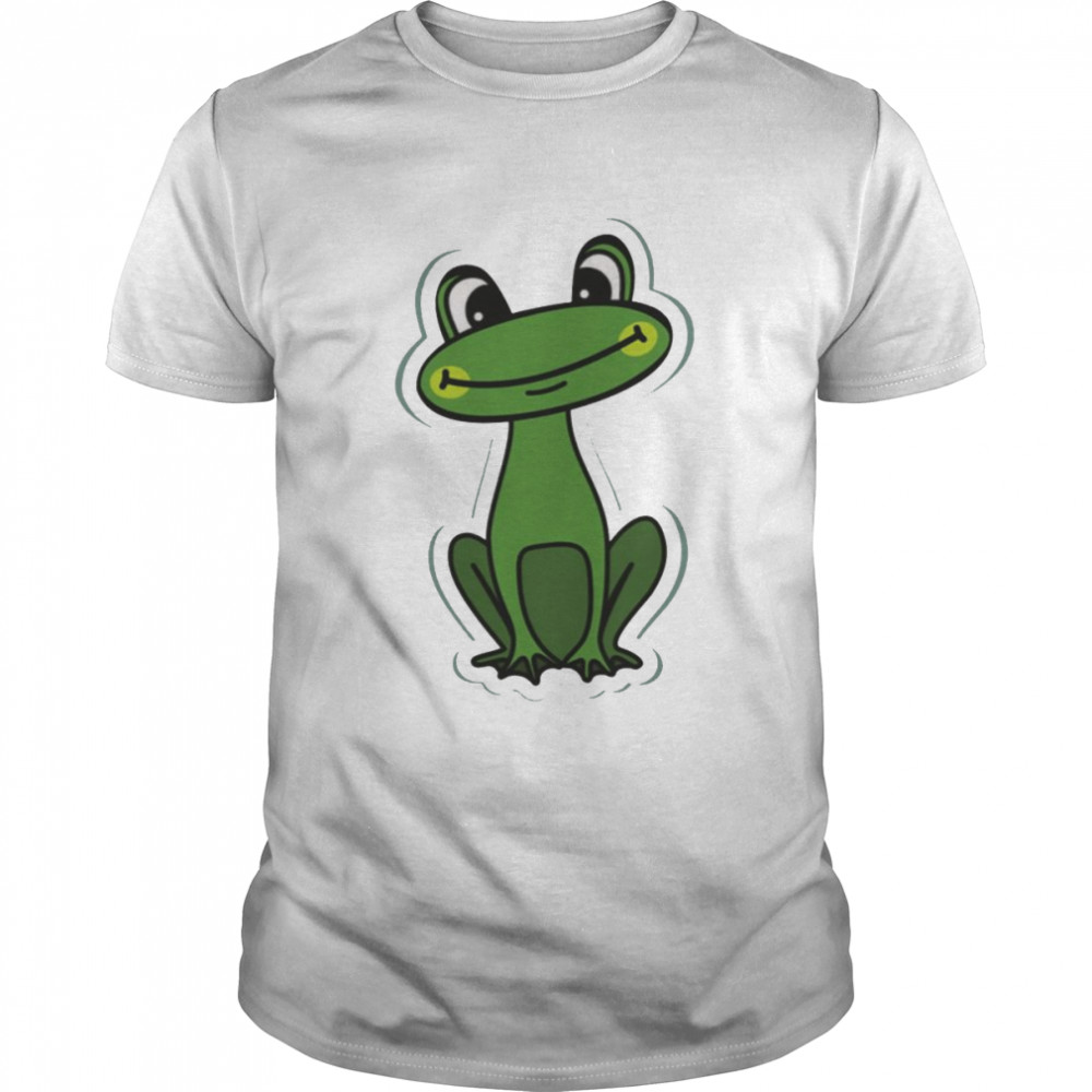 Green Frog Garf Chibi shirt
