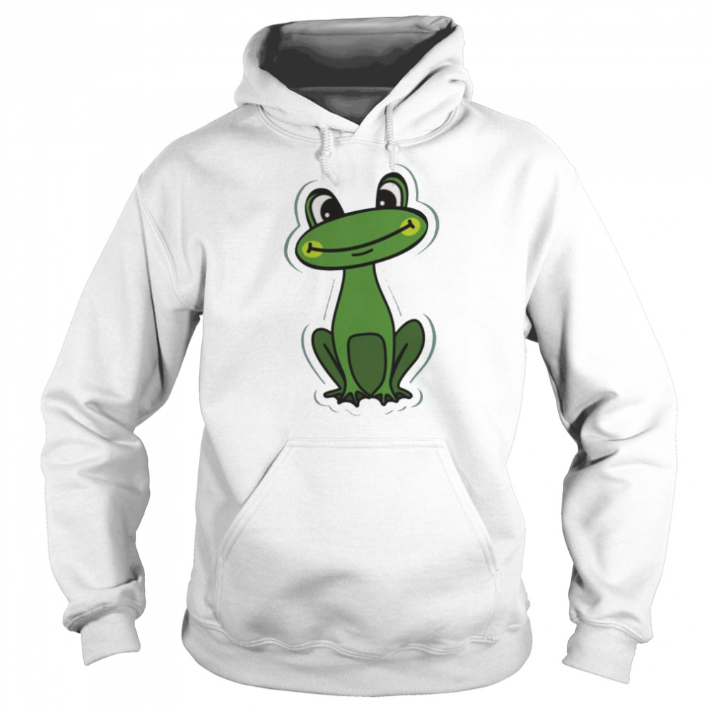 Green Frog Garf Chibi shirt Unisex Hoodie