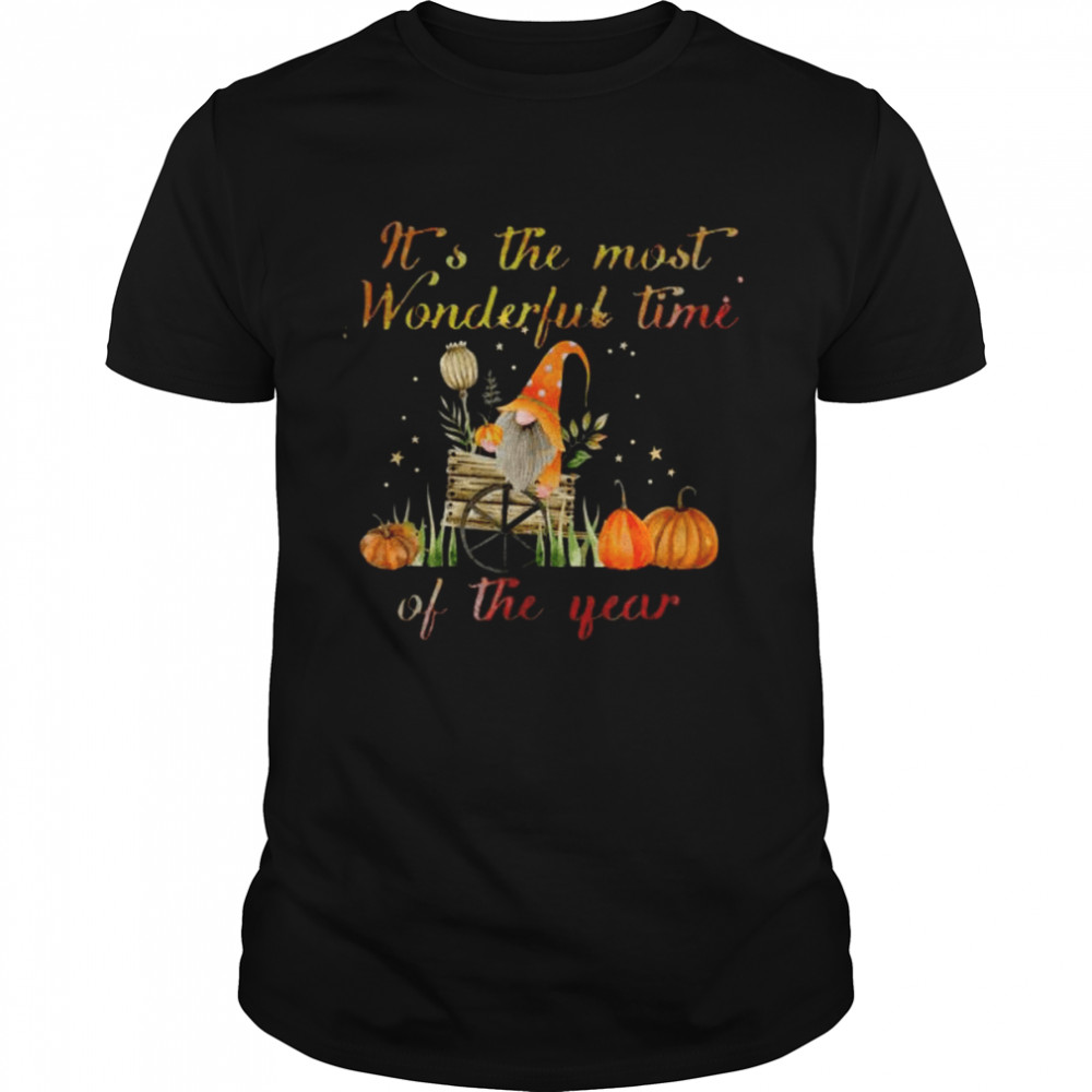 Halloween is the wonderful time of the year spooky halloween shirt