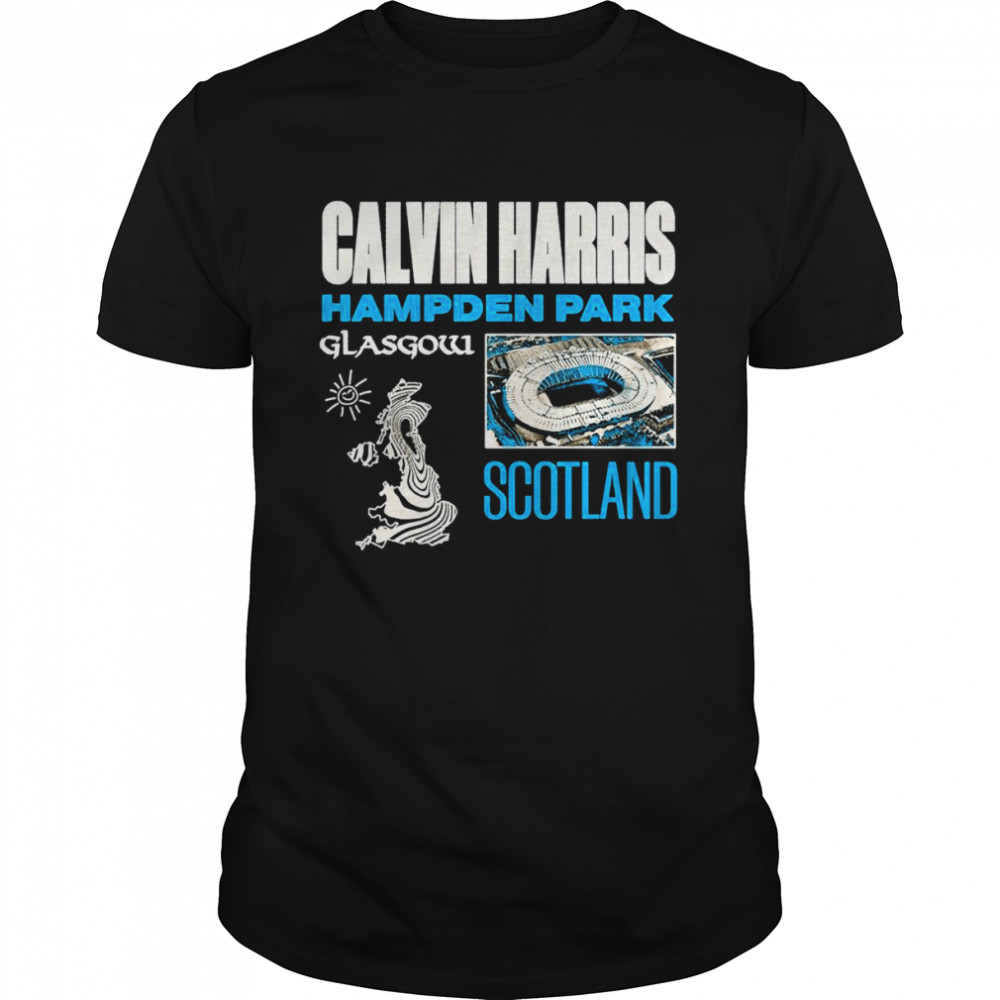 Hampden Park Scotland Calvin Harris shirt