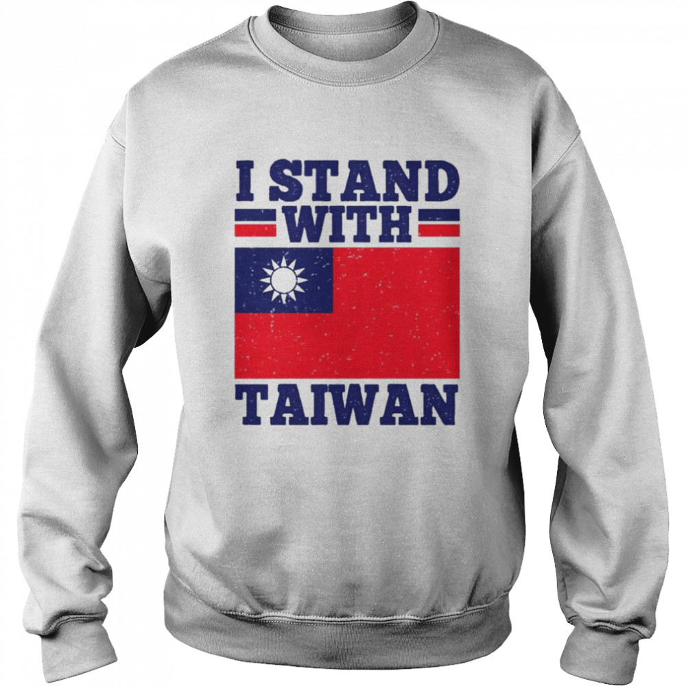 I Stand With Taiwan Flag Unisex T- Unisex Sweatshirt