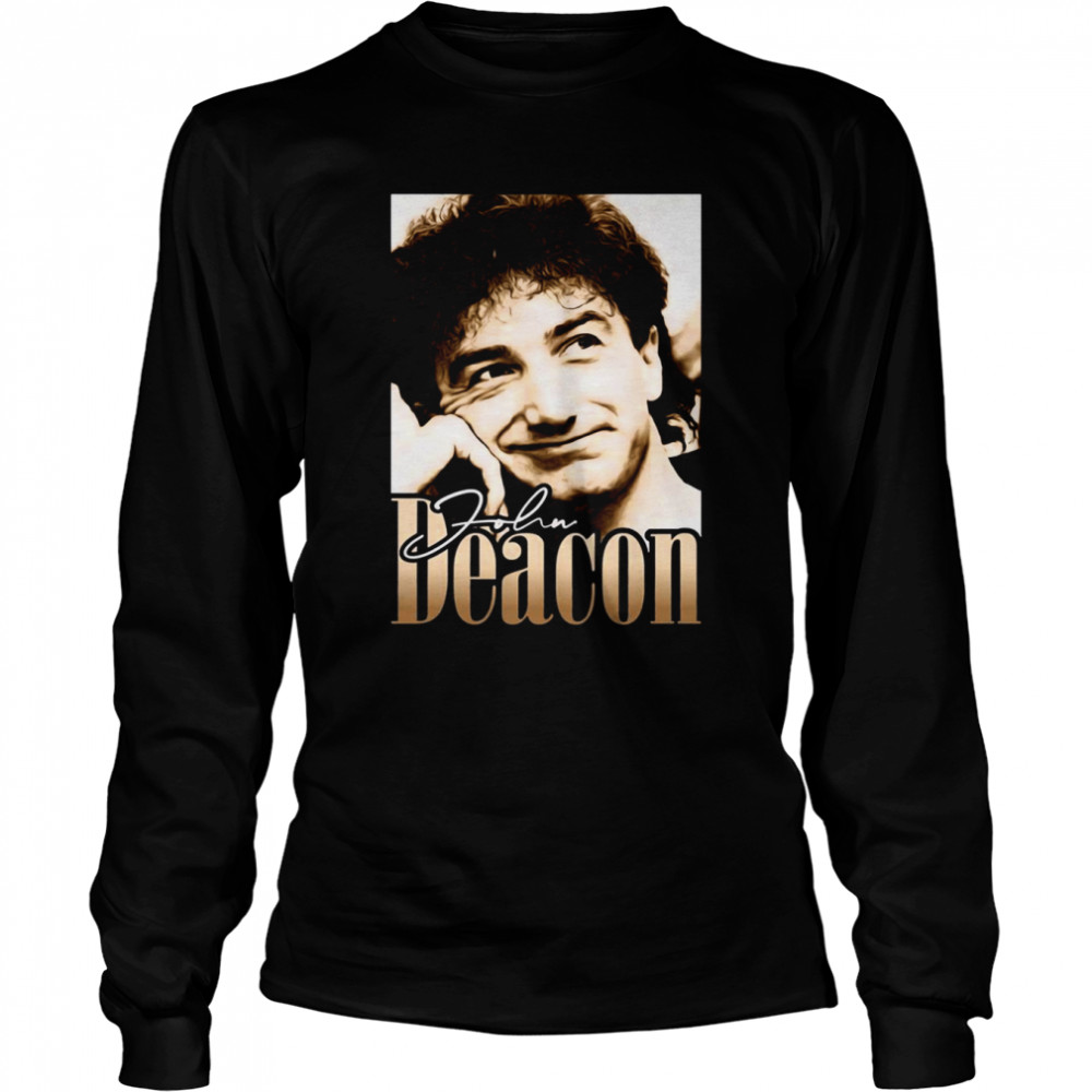 John Deacon Style Graphic For Fans shirt Long Sleeved T-shirt