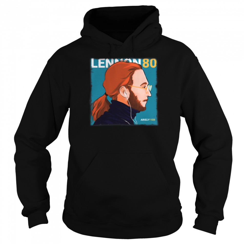 John Lennon 80 Years shirt Unisex Hoodie
