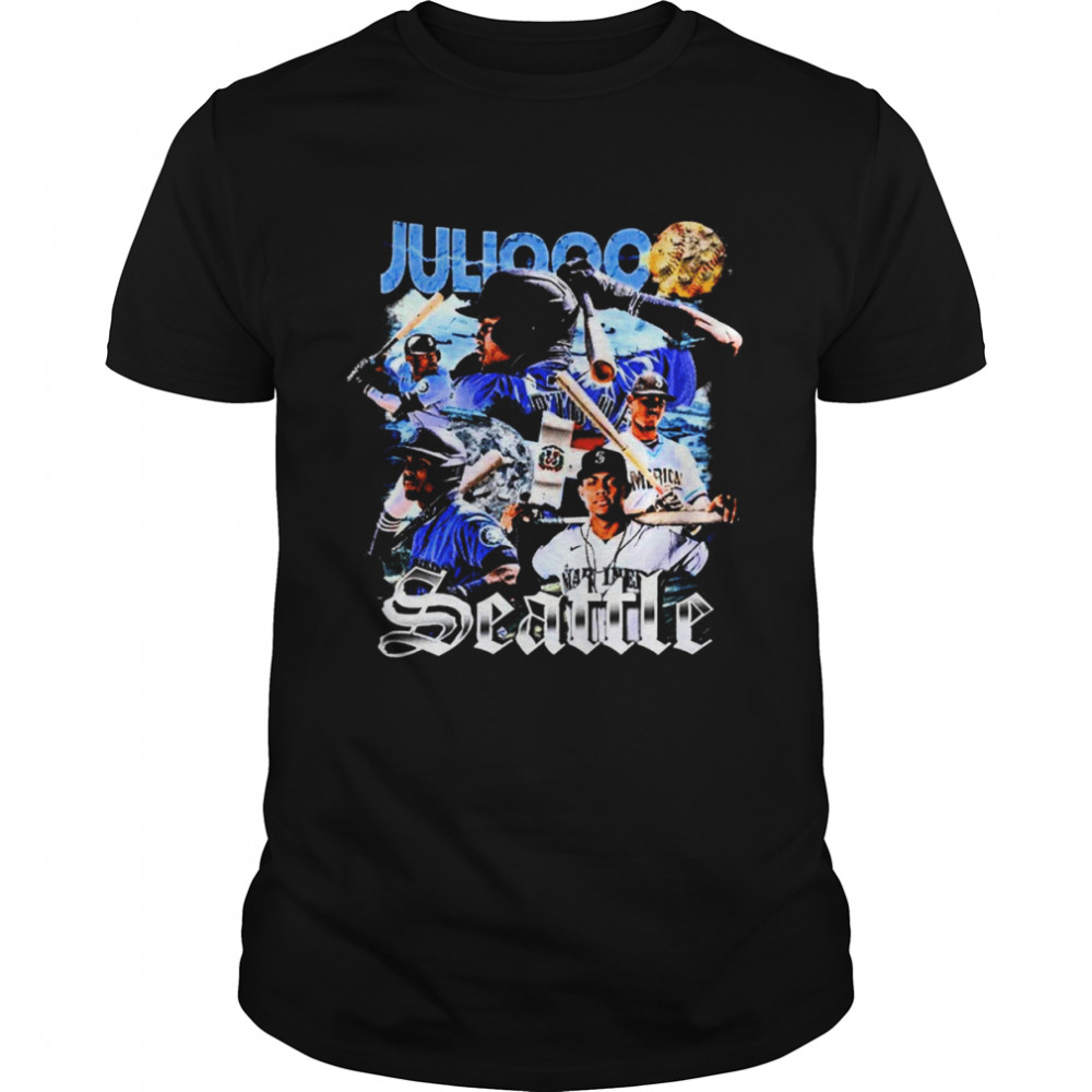 Julio Rodriguez Vintage Mlb Mariners Baseball shirt Classic Men's T-shirt