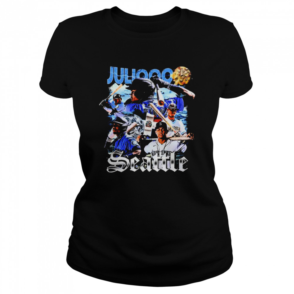 Julio Rodriguez Vintage Mlb Mariners Baseball shirt Classic Women's T-shirt