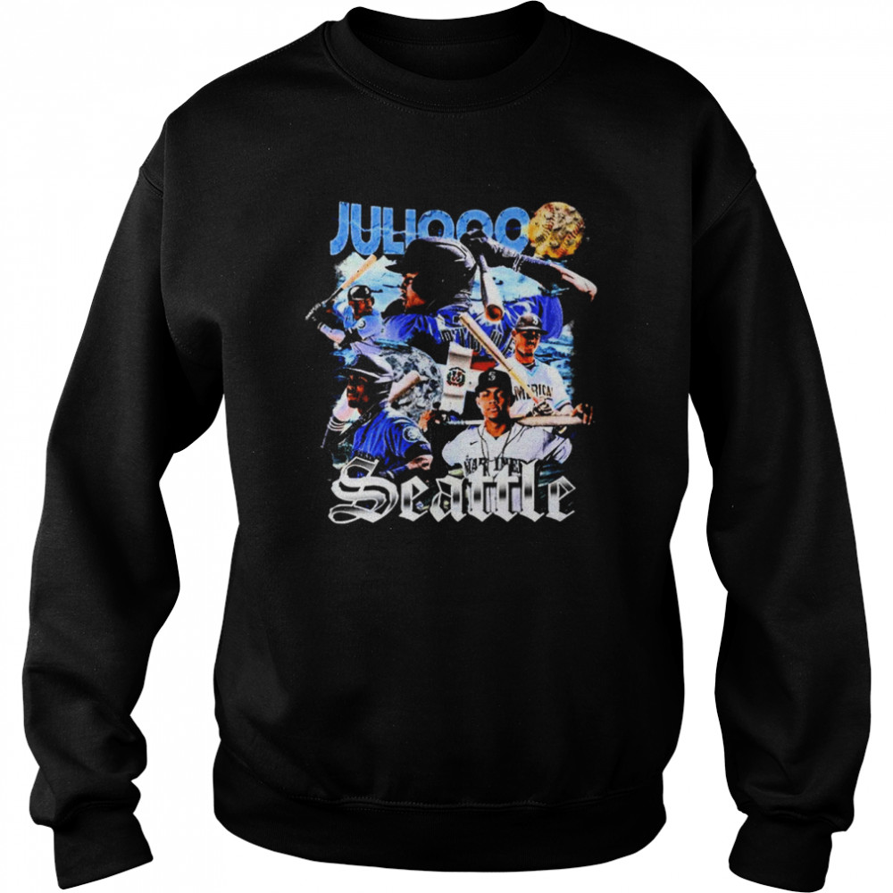 Julio Rodriguez Vintage Mlb Mariners Baseball shirt Unisex Sweatshirt