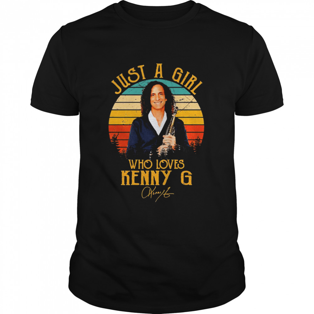 Just A Girl Who Loves Kenny G shirt Classic Men's T-shirt