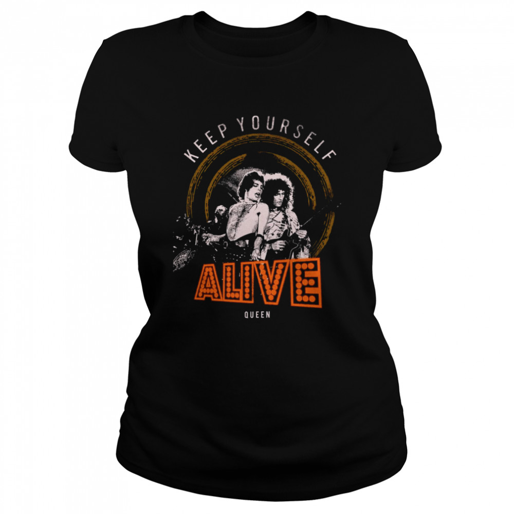 Keep Yourself Alive Queen shirt Classic Women's T-shirt