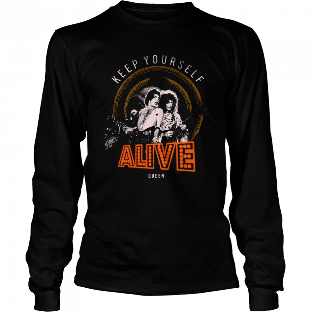 Keep Yourself Alive Queen shirt Long Sleeved T-shirt