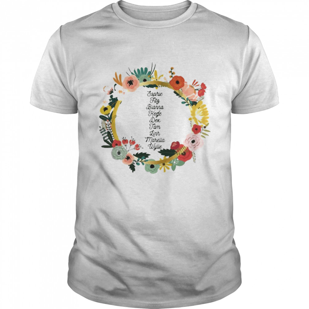 Keeper Of The Lost Cities Characters Flowers Pullover Shirt