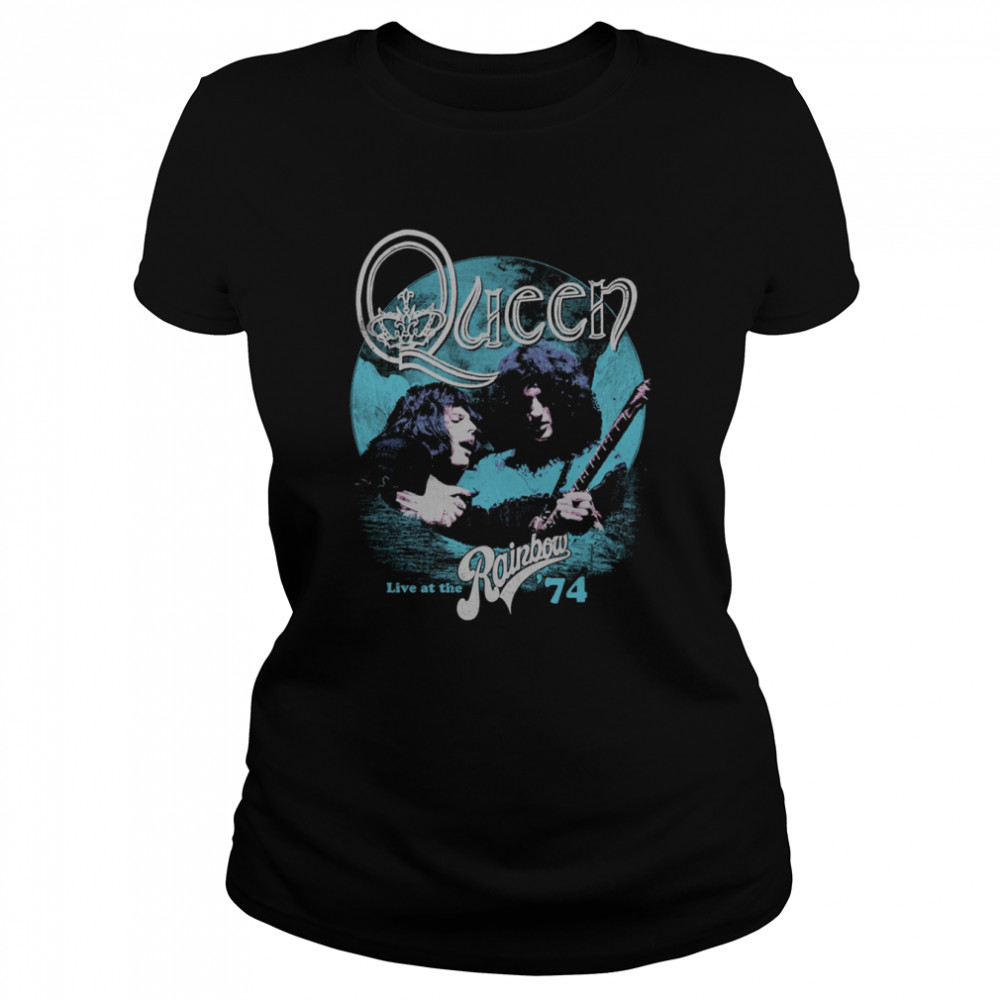 Live At The Rainbow ’74 Queen Band shirt Classic Women's T-shirt