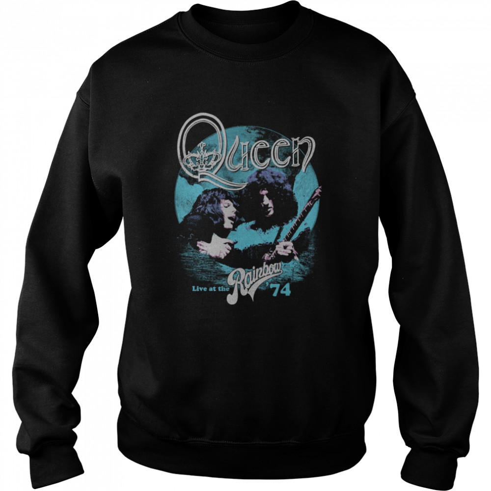 Live At The Rainbow ’74 Queen Band shirt Unisex Sweatshirt