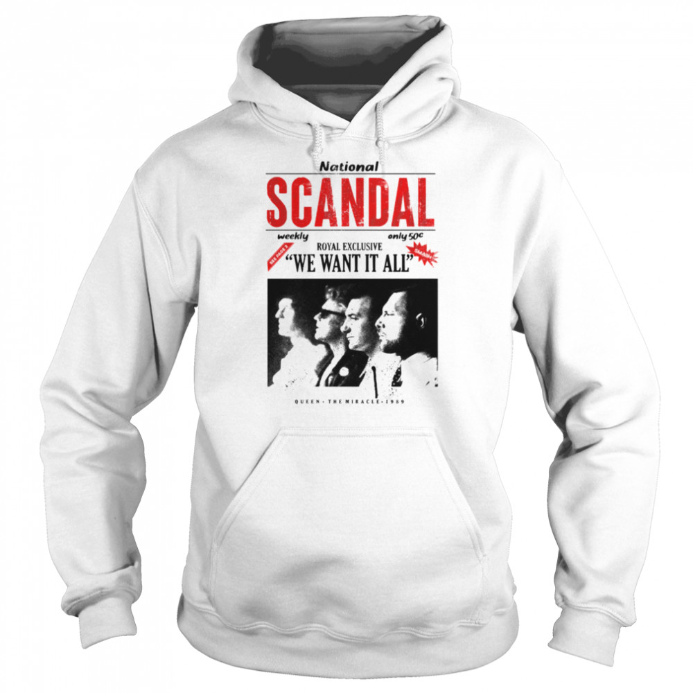 National Sandal Scandalous Queen 1989 shirt Unisex Hoodie