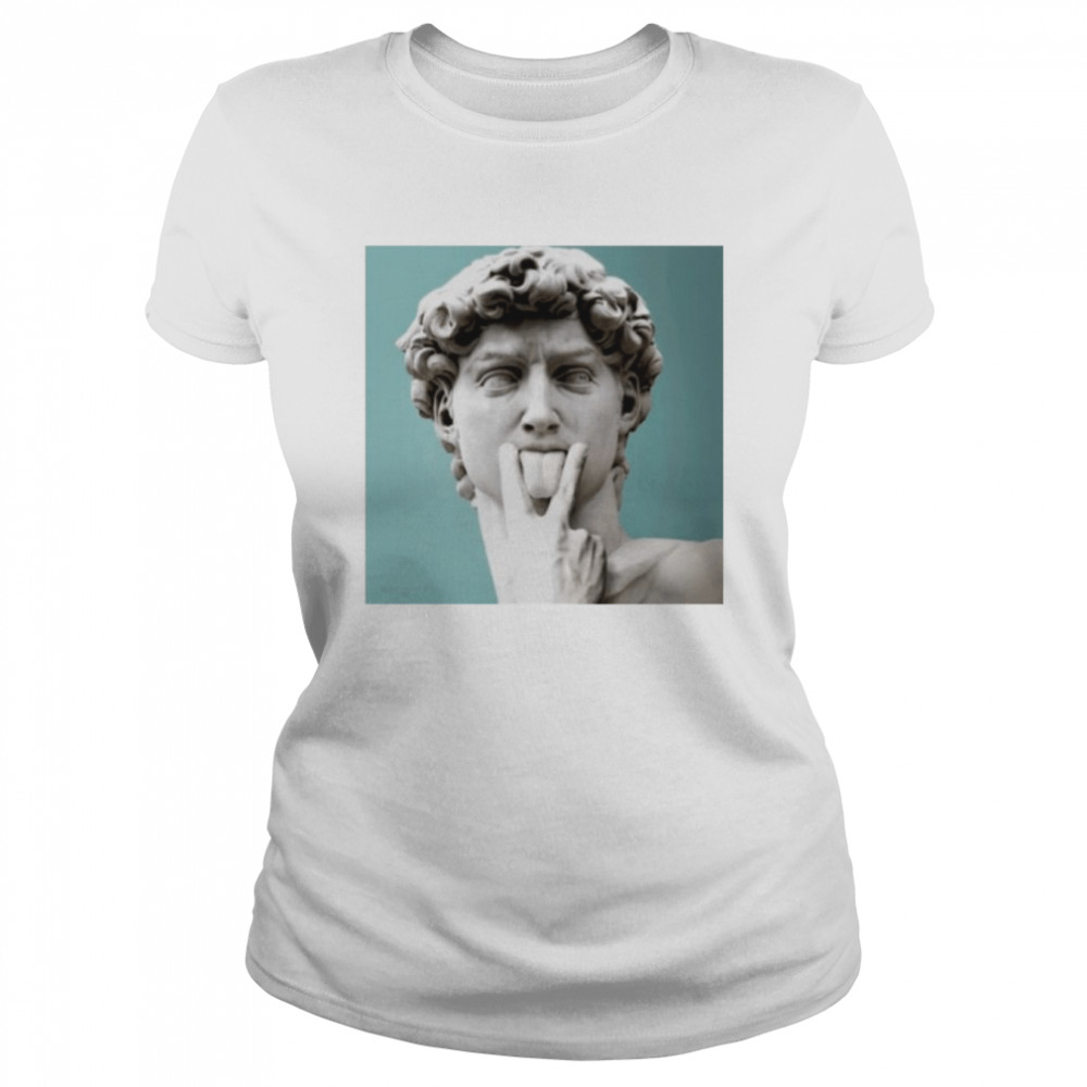 Patung Yunani Aesthetic shirt Classic Women's T-shirt