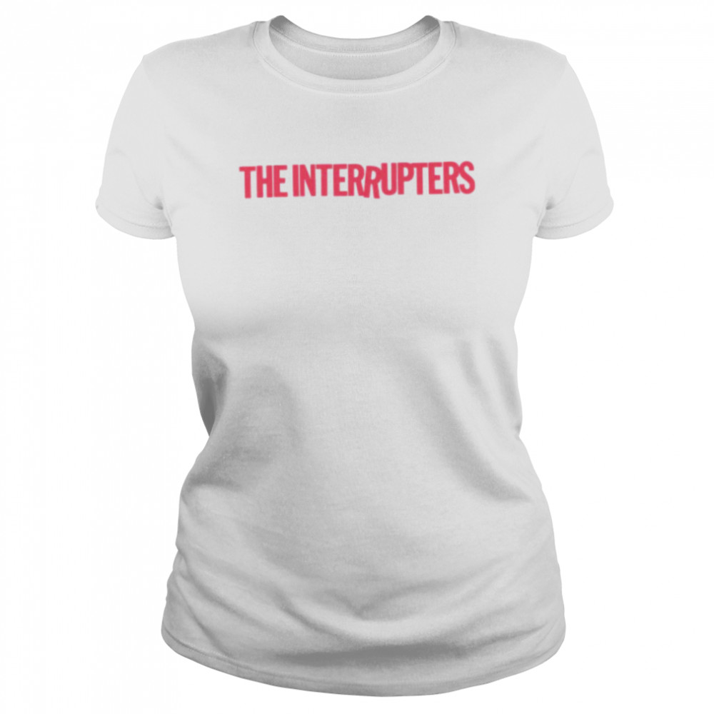Pink Band Logo The Interrupters shirt Classic Women's T-shirt