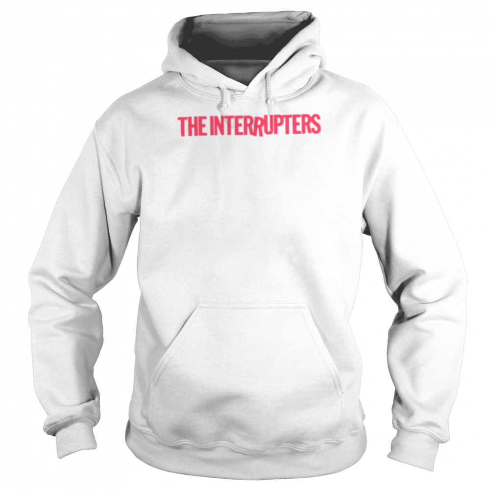 Pink Band Logo The Interrupters shirt Unisex Hoodie