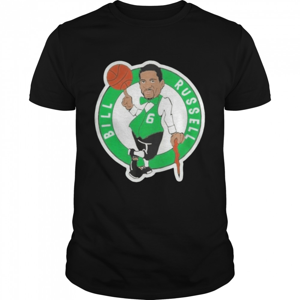 RIP Bill Russell Boston Celtics Team T-Shirt