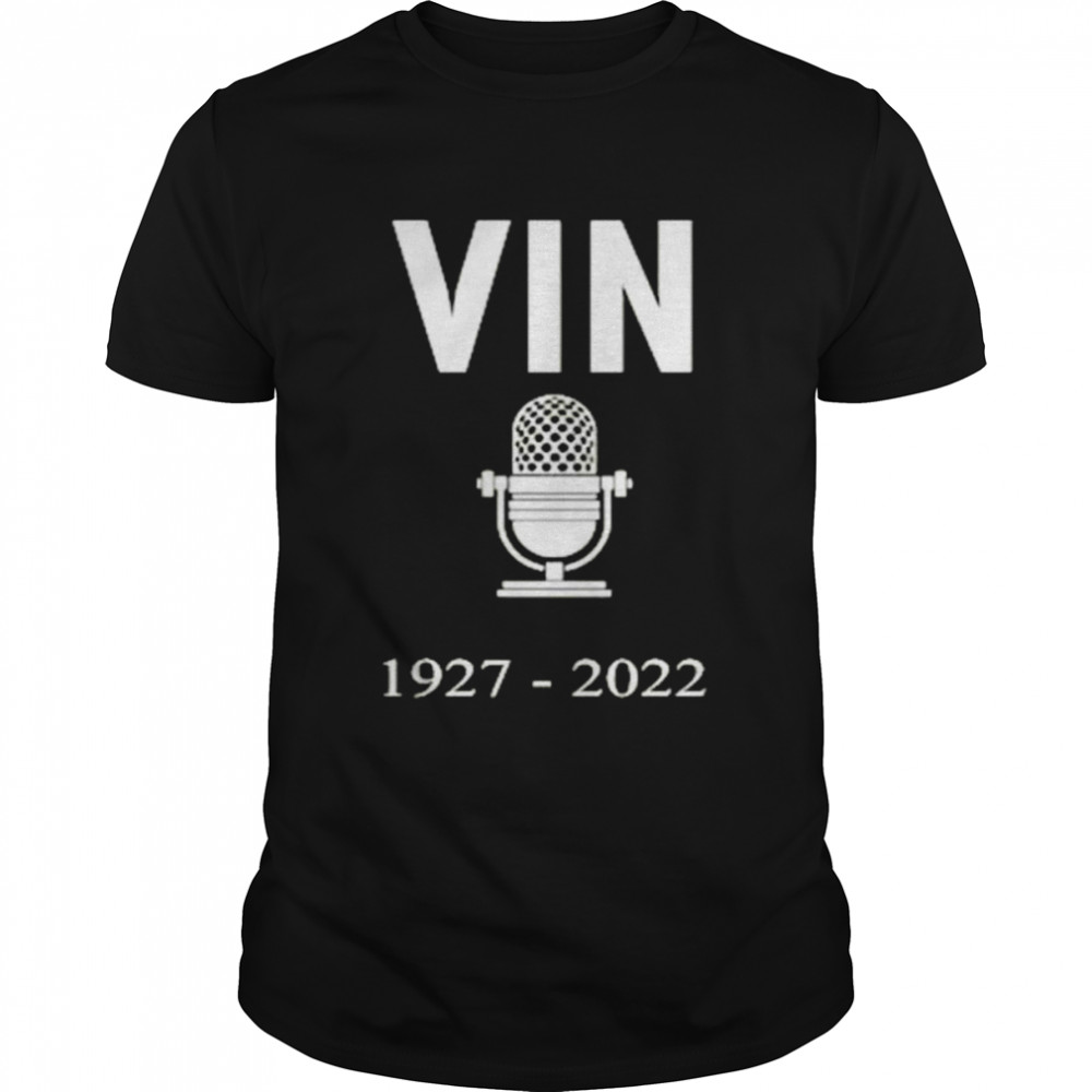 RIP Vin Scully Legendary Dodgers Broadcaster shirt