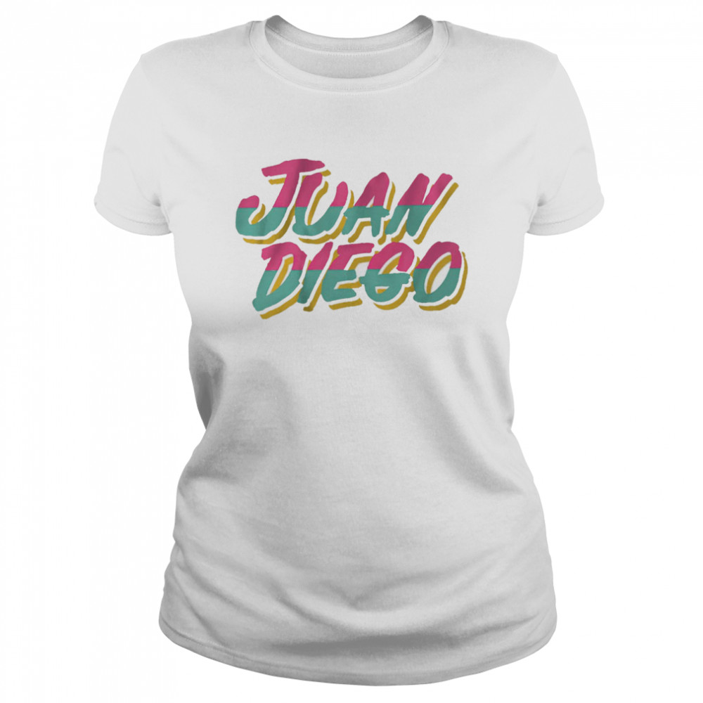 San Diego Padres Juan Soto Juan Diego city colorful shirt Classic Women's T-shirt