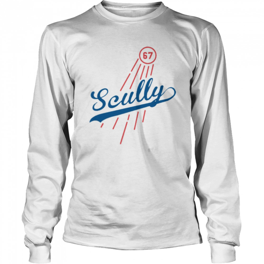 Scully 67 Los Angeles Dodgers T- Long Sleeved T-shirt