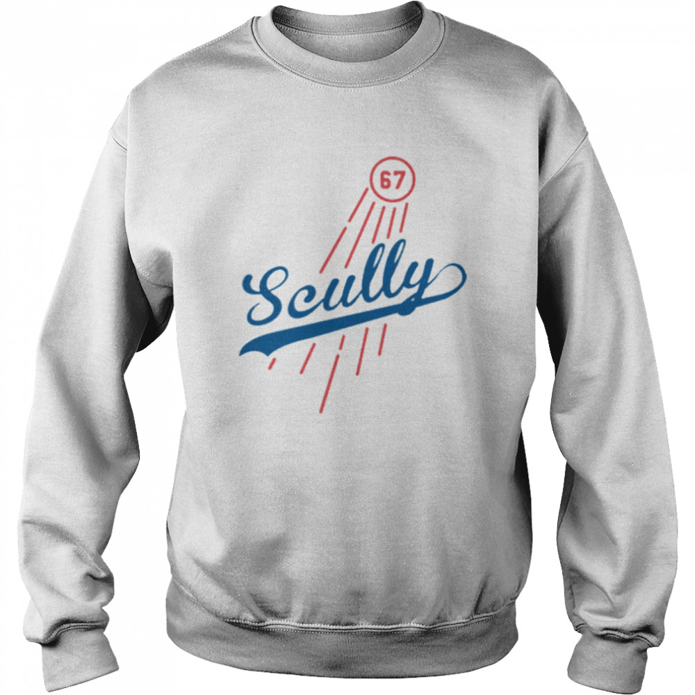 Scully 67 Los Angeles Dodgers T- Unisex Sweatshirt