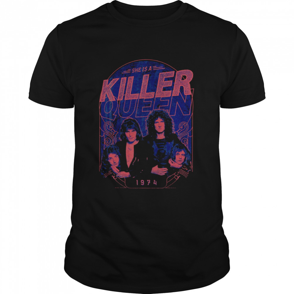 She Is A Killer Queen 1974 shirt Classic Men's T-shirt