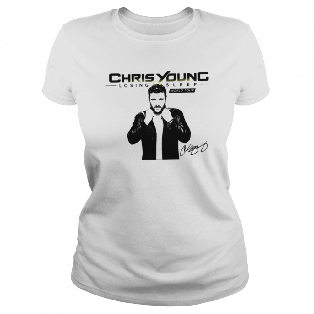 Signature Chris Young Losing Sleep shirt Classic Women's T-shirt
